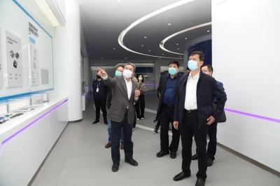 2020年4月22日工信部駐浙江復工復產聯絡組一行天通